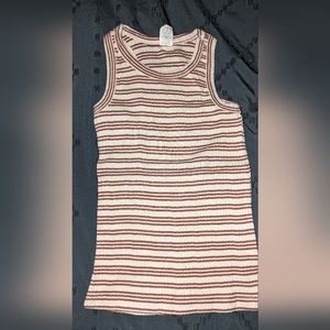 Kate Quinn ribbed stripe tank size 6-7 neutral gender. Very good used condition
